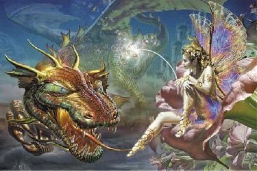 Poster - Dragons dream Enmarcado de laminas